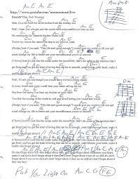 Smooth Santana Guitar Chord Chart Guitar Chords And Lyrics Guitar Lessons Songs Lyrics And Chords