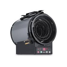 It can set to operate at 750 or 1500 watts. Home Garden Stanley Portable Space Heater Electric Small Utility Garage Work Shop Ceramic Space Heaters