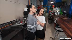 Sandy Love, Lola Aiko - Karen Fucks The Coffee Shop ...