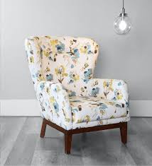 Free seamless floral jpg patterns that will give your work a stylish vintage touch. Buy Alan Wing Chair In Multicoloured Floral Pattern By Casacraft Online Floral Wing Chairs Chairs Furniture Pepperfry Product Wing Chair Furniture Chair Furniture