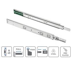 Or maybe you're here because you're looking for drawer slides for a home renovation project. Ball Bearing Push To Open Drawer Runner Slide Full Extension
