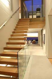 Tint Oiled Floating Oak Treads Cape Town Bantry Bay Staircase House Stairs