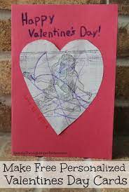 The fun and easy way to create your own personalized cards that you can print at home. Free Personalized Valentine S Day Cards Beauty Through Imperfection