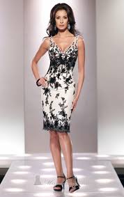 New V Neck Cocktail Dresses White Champagne Tulle Black White Lace Applique White Satin Lining Knee Length Homecoming Party Dress Hs085 Classy Cocktail Dresses Cocktail Dress Lace Cocktail Dress Prom Evening