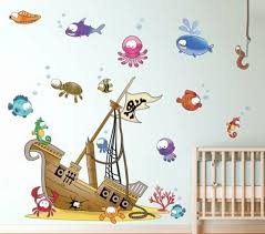 Best modern home design and furniture ideas for kids pirate bedroom. Cute Childrens Wall Decals Kids Bedroom Wall Decoration Ideas