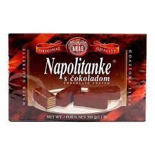 Avis des internautes sur вафли с орехами napolitanke 330г (хорватия) (0 avis). Napolitanke Kras Schokoladenuberzug 500g Jetzt Kaufen