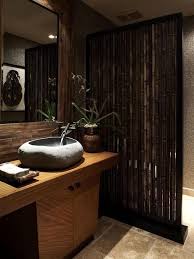 Natural Black Rolled Bamboo Fencing 1 X 8 X 8 Tropical Bathroom Decor Natural Home Decor Tropical Bathroom
