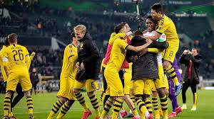 Borussia dortmund video highlights are collected in the media tab for the most popular matches as soon as video appear on video hosting sites like youtube or dailymotion. Borussia Dortmund Beat Borussia Monchengladbach 2 1