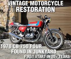 How To Restore An Old Junkyard Motorcycle Motorcycle Restoration Motorcycle Old Motorcycles