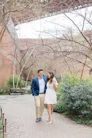 Spring Brooklyn Bridge Park Engagement