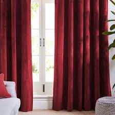 Candice blush ready made eyelet curtains. Louisiana Red Wine Velvet Curtains Blackout Curtains Koikaa