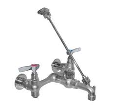 service sink faucet, wall mount, 8