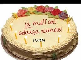 Trimite acum felicitari de la multi ani pentru aurel si ganduri frumoase celor dragi care poarta acest nume frumos aurel! La Multi Ani Emilia Youtube