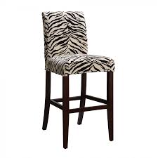 Powell Classic Seating White And Onyx Tiger Striped Slipcover For Counter Bar Stool 742 228z Bar Stool Slipcovers Slipcovers For Chairs Home Bar Furniture