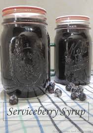 Making And Canning Serviceberry Syrup Saskatoon Recipes