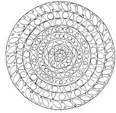 Colored flower of life sacred geometry patter. Geometric Mandala Mandalas Adult Coloring Pages