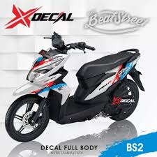 Modifikasi beat simple velg 17 jari jari. Decal Beat Street Stiker Decal Honda Beat Full Body Lazada Indonesia