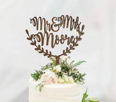 Featured Etsy Products Bridal Shower Ideas Themes Wedding Cake Toppers Personalized Wedding Cake Toppers Bridal Shower Cake Topper