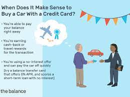 Maximize margins and get rewarded when you make business payments with your credit card. Should You Buy A Car With A Credit Card