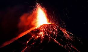 Volcán de fuego, a stratovolcano in guatemala. Guatemala Volcano 2 000 Residents Urged To Evacuate After New Eruption World News Express Co Uk