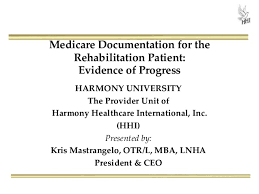 Medicare Documentation For The Rehabilitation Patient