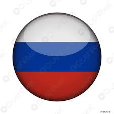 Le tricolore a été changé par pierre le grand. Drapeau Russie En Rond Brillant Bouton D Icone Russie Vecteur Stock Crushpixel