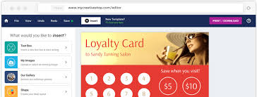 Design a loyalty card for them for free with lucidpress! Loyalty Card Maker Create Loyalty Cards At Mycreativeshop