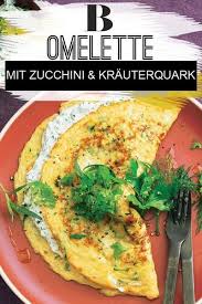 Zucchini Omelett Mit Krauterquark Rezept In 2020 Zucchini Zucchini Rezepte Vegetarisch Omelett