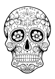 More than 45,000+ images, pictures, and coloring sheets clearly arranged in categories. Skull Coloring Pages For Adults