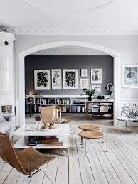 Highlights from the interior design show. Interiors Grey White House Copenhagen Home Interior Design Interior