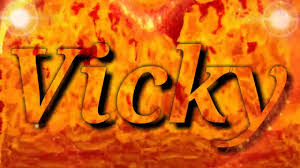 Vicky Name Art Youtube Stylish fb names are much loved by teenagers. vicky name art youtube
