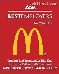 Giat membantu usahawan dalam aktiviti keusahawan, latihan serta kursus usahawan. Mcdonald S Learn To Act Fast And Efficient Be Polite To The Customers Reviews 2620990 Jobstreet Com Malaysia