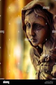 Mary and christ carving hi-res stock photography and images