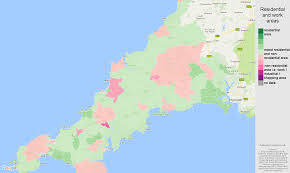 Cornwall map framed print by clair rossiter square orientation image size 380 x 380 mm framed size 540 x 540 mm hand framed in matte white arrives ready to hang. Cornwall Population Stats In Maps And Graphs
