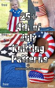 Get your knitting needles at the ready for these super fun free, easy knitting patterns that will teach you beginner basics and key skills to help you create beautiful projects! Patriotic And Americana Knitting Patterns In The Loop Knitting