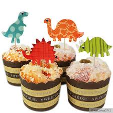Wenn sie eine günstige komplettküche kaufen möchten, haben sie bei ebay die wahl zwischen neuen und gebrauchten. 24 Dinosaurier Dino Toppers Topper Cupcake Kinder Geburtstag Muffin Kuchen Ebay
