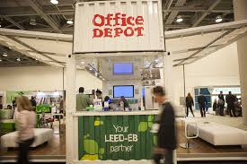 Office Depot Tradeshow Booth At Greenbuild Office Depot Trade Show Show Booth