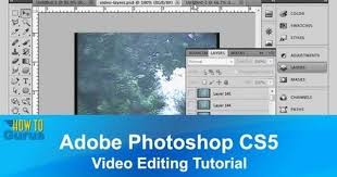 Adobe Photoshop Cs5 Video Editing Tutorial Import Video Into Photoshop Editing Tutorials Adobe Photoshop Tutorial Adobe Photoshop Photography