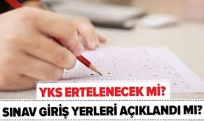 2020 yks sınavı ne yerleri ne zaman açıklanacak? Yks Ertelenecek Mi Yks Giris Yerleri Ne Zaman Belli Olacak 2020 Yks Ne Zaman Kac Gun Kaldi