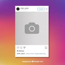 Download Instagram Post Template For Free Instagram Post Template Post Templates Vector Free