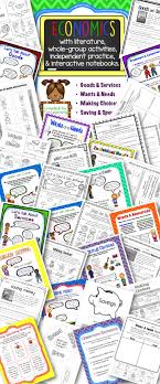 Economics Goods Services Wants Needs Making Choices Saving Spending Goods And Services Interactive Notebooks Economics