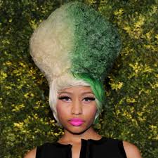 Nicki Minaj Rapper Nicki Minaj Hairstyles Green Hair Hair Pictures