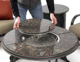 Amazon Com Outdoor Greatroom Company 42 Granite Gas Fire Pit Table Patio Lawn Garden Fire Pit Table Granite Fire Pit Gas Firepit