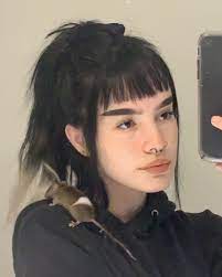 3 424 Likes 76 Comments April Thickymcchicky On Instagram Me And My Son Kawaii Makeup Looks Alternative Hair Bangs Aesthetic