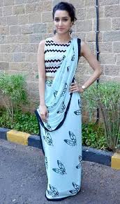 Cute Shraddha Kapoor Saree Look Sarees For Girls Stylish Sarees Actress komal pawaskar magnificent stills. cute shraddha kapoor saree look
