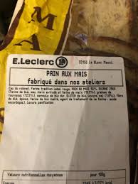 Pain Au Mais Leclerc