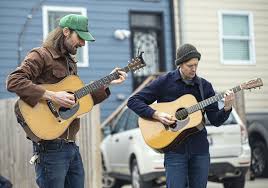 Caleb Stine Serenades Neighbors with the help of the Creative Alliance