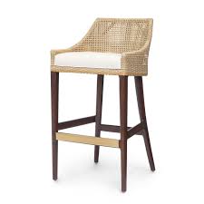 Vincent Honey Rattan Bar Stool Shop Palecek Dear Keaton Rattan Bar Stools Bar Stools Counter Stools