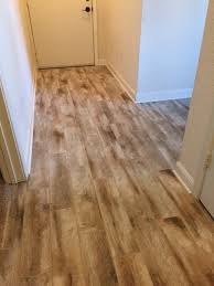 It has the warm look of wood but the convenience of tile. Tile Floors Wood Look Tile Planks Coastal Entrance Jacksonville By About Floors N More Houzz Uk