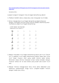 Gunakan eyd yang baik dan benar. Doc Tegak Bersambung 1 Õ¯Õ±Ö€Õ± Õ¦Õ¶Õ¨Õ¯Õ±Ö€Õ± Academia Edu